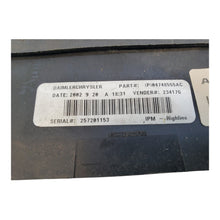 01-05 DODGE CARAVAN TOWN & COUNTRY FUSE BOX MODULE 04748555AC