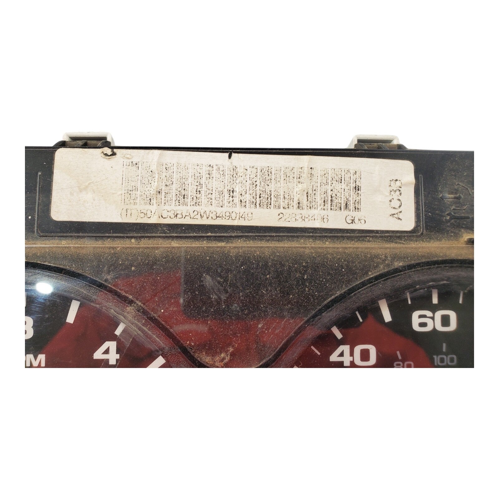 07-12 GMC SIERRA 2500 PICKUP Speedometer Cluster MPH US Market 22838406