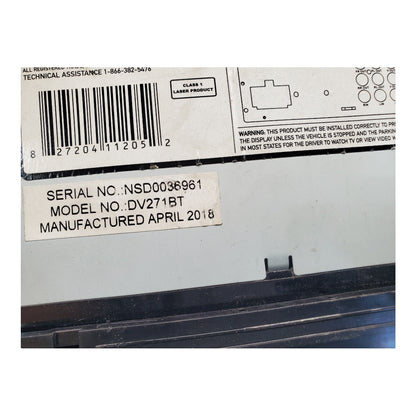 Dual Electronics DV271BT Multimedia DVD Receiver With Bluetooth