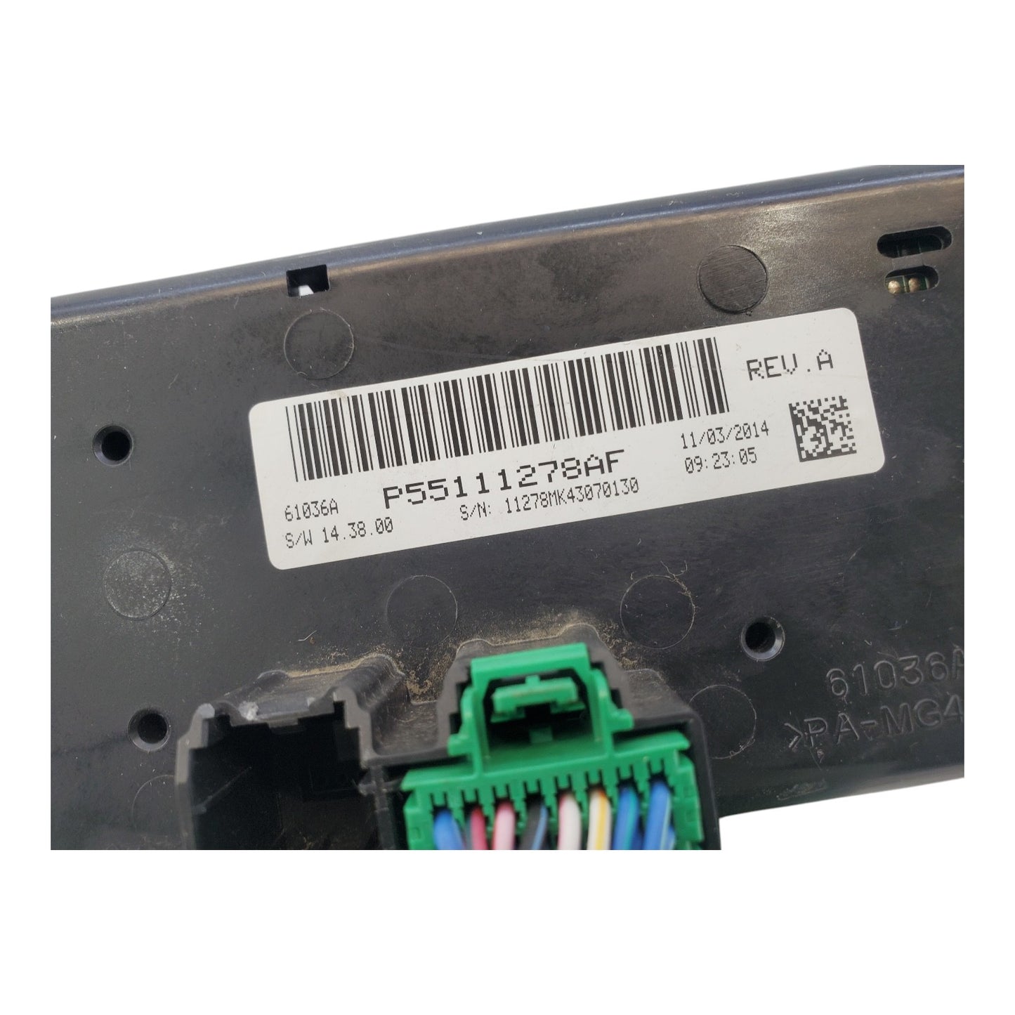 Temperature Control 55111278AF With AC Fits 11-17 COMPASS E3M07