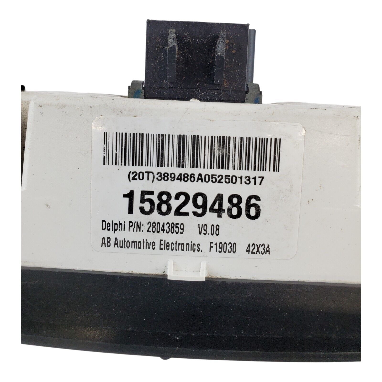 2005-2007 Chevrolet Cobalt Black Heater AC Temperature Climate Control #15829486