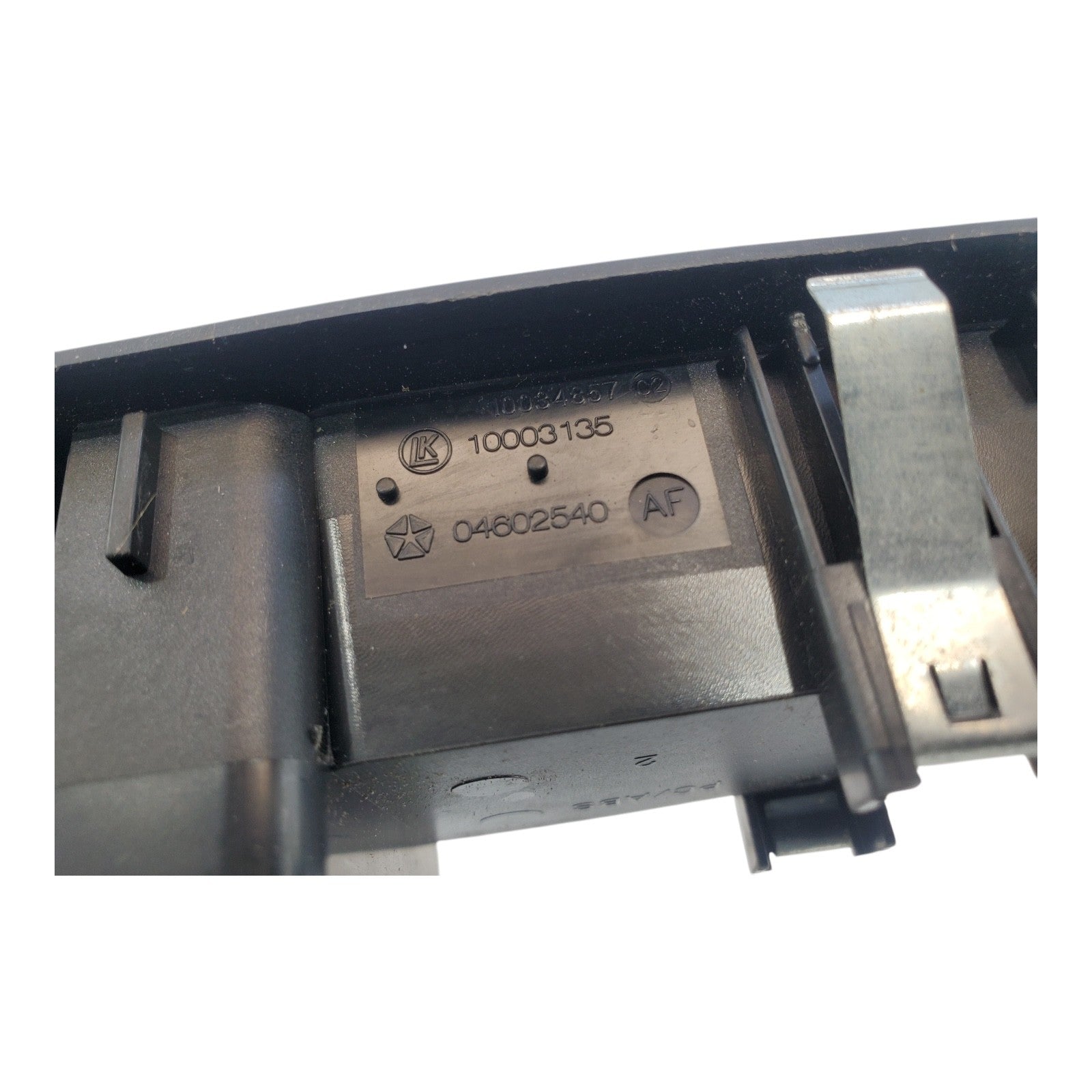 2008 2012 JEEP LIBERTY FRONT RIGHT PASSENGER WINDOW DOOR SWITCH 04602540AF OEM