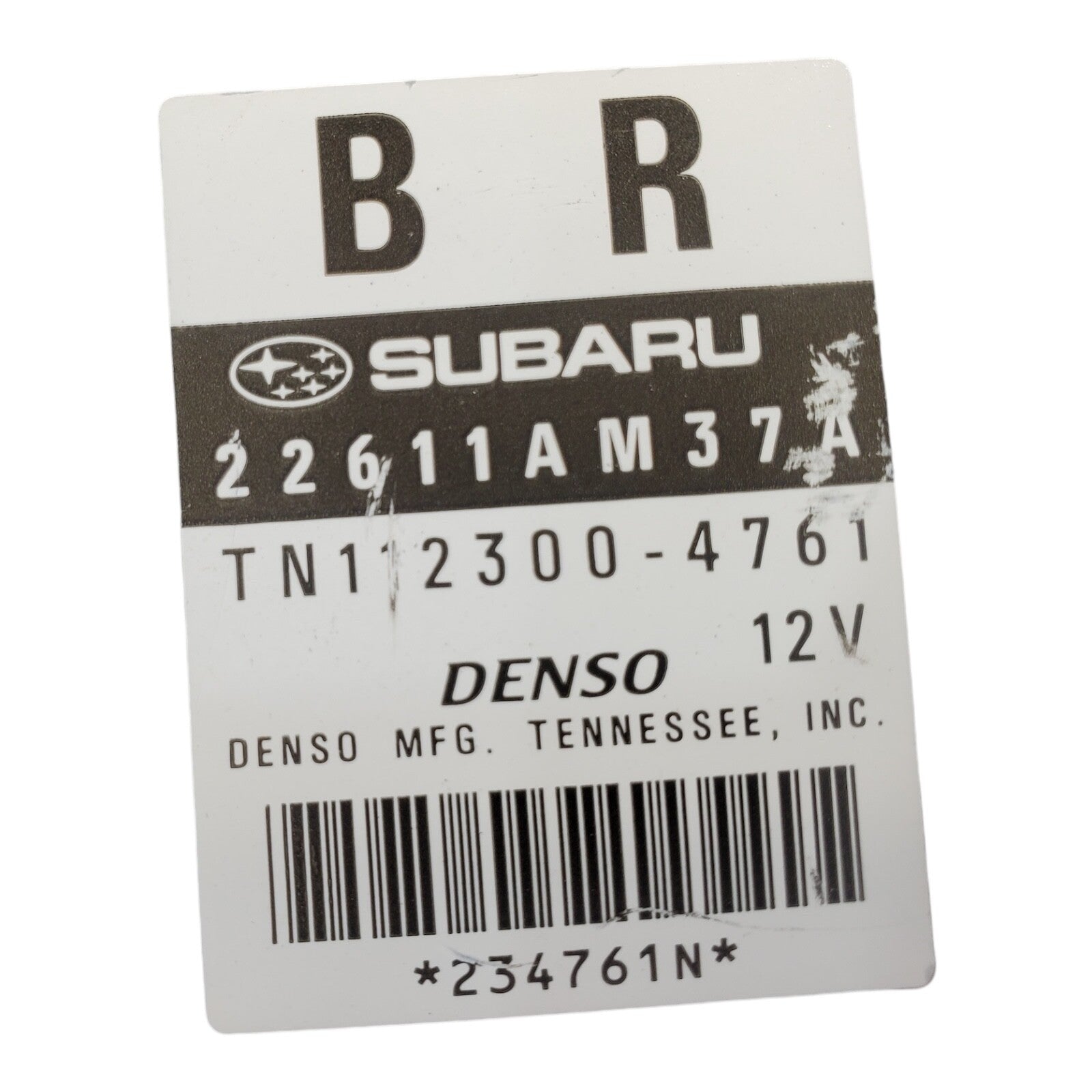 07 SUBARU LEGACY Engine Control Module 2.5l At Federal Emissions 22611am37a Oem