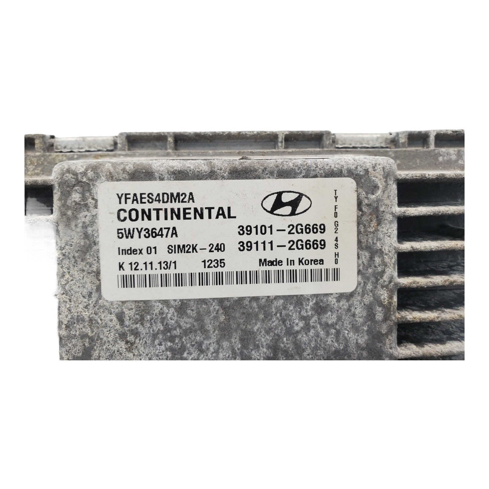 09-14 Hyundai Sonata Engine Control Module ECU ECM 39101-2G669 OEM