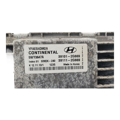 09-14 Hyundai Sonata Engine Control Module ECU ECM 39101-2G669 OEM