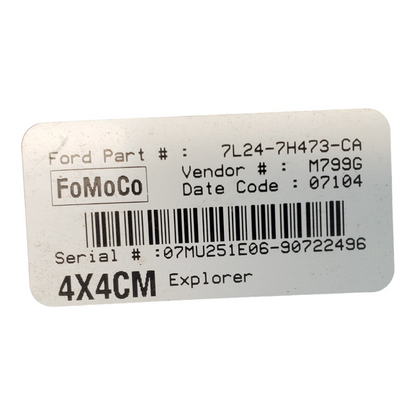 ✅ 07-10 Ford Explorer 4X4 Transfer Case Control Module OEM 7L24-7H473-CA