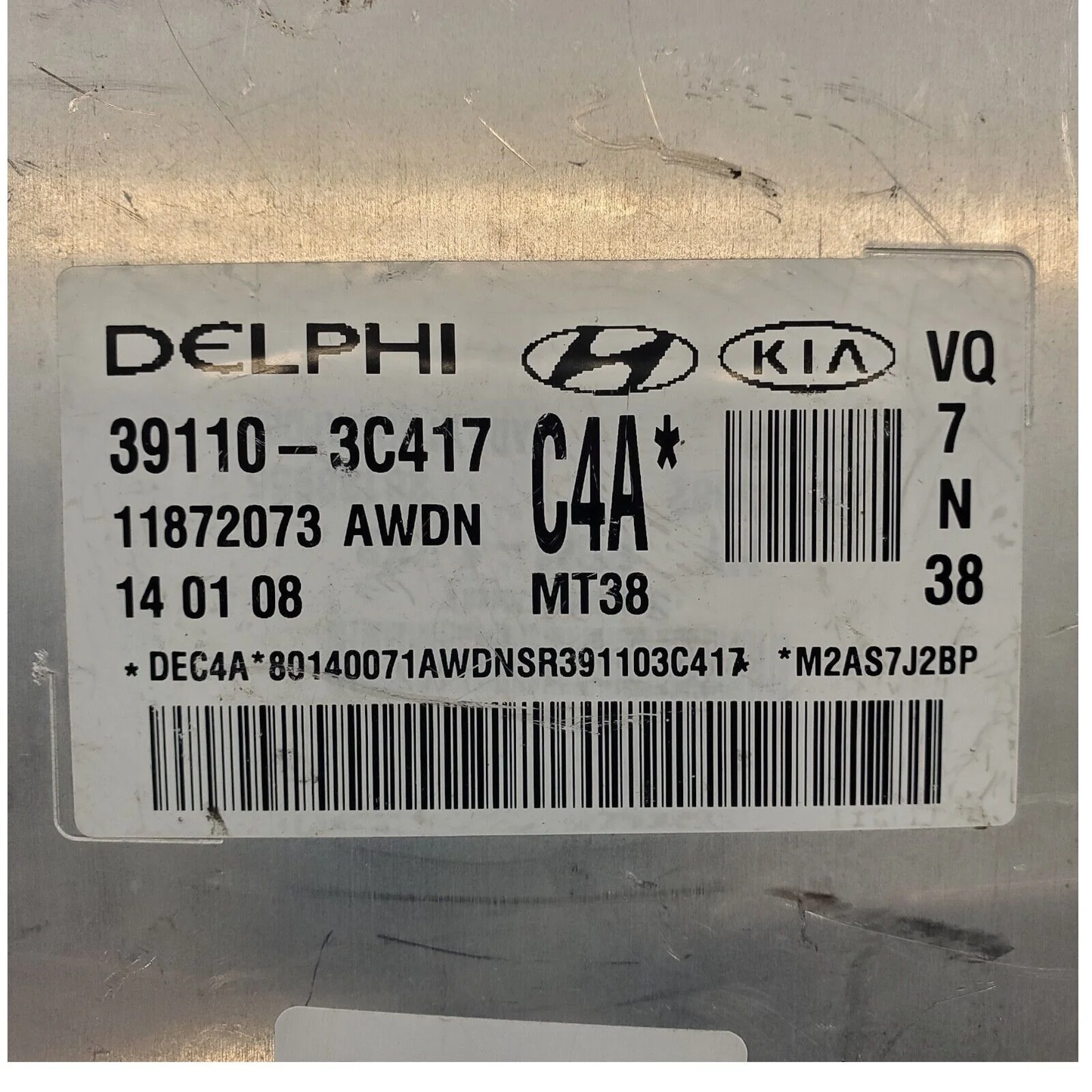 06-09 KIA SEDONA 3.4L AUTO ENGINE COMPUTER MODULE ECM 39110-3C417