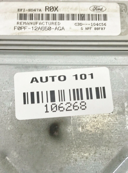 90 Ford F350 Engine Control Module ECM Computer F0PF-12A650-AGA