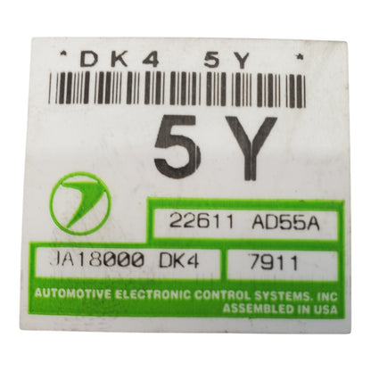 22611 AD55A Subaru Legacy ecm computer 1996-2000