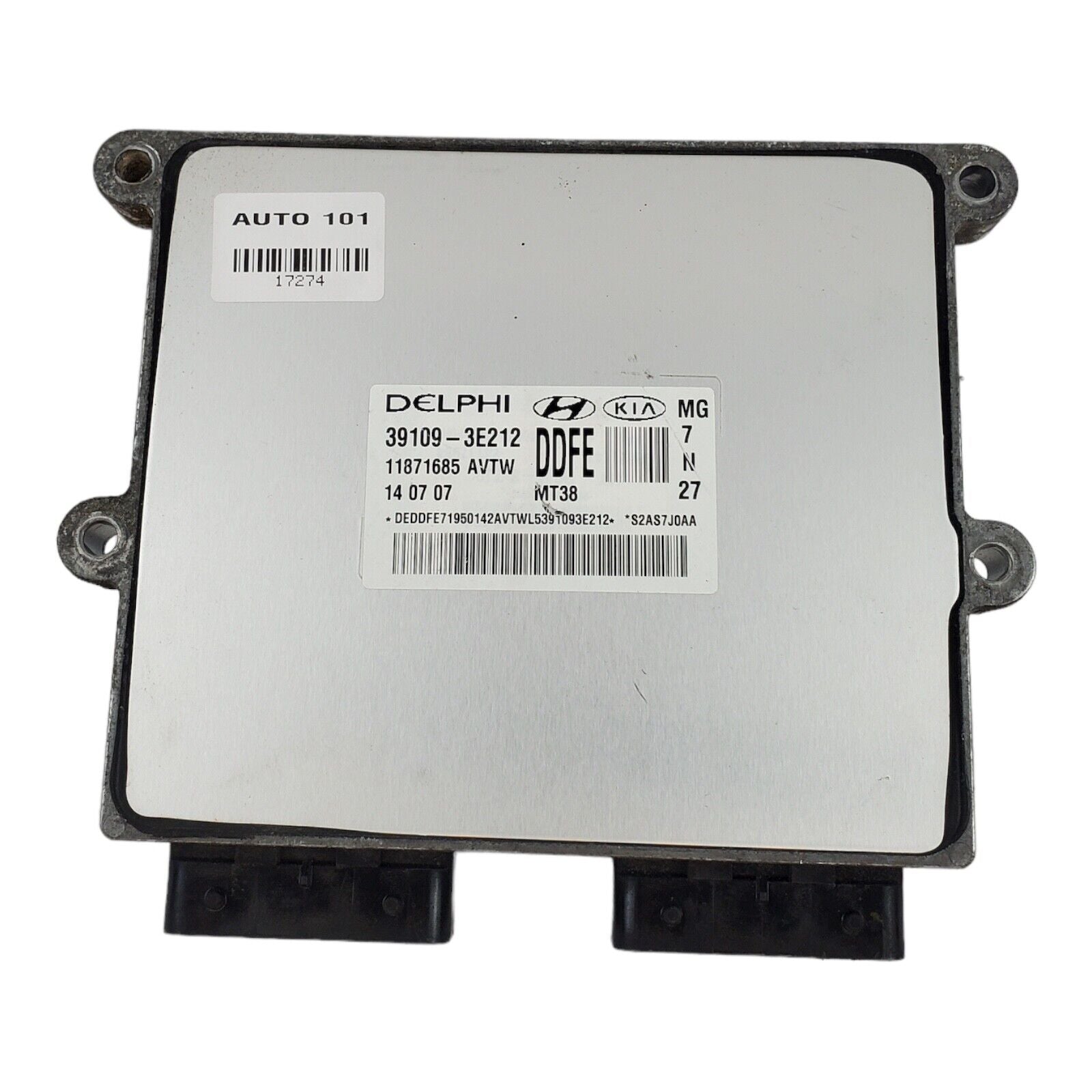 2007 2008 Kia Optima 2.7L Engine Computer Control Module ECM PN 39109-3E212