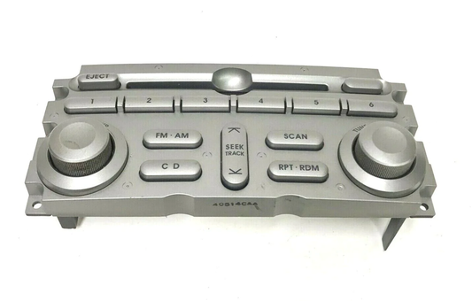 2004- 2005 Mitsubishi Endeavor CD Audio Radio Control Faceplate MR576014ZZ