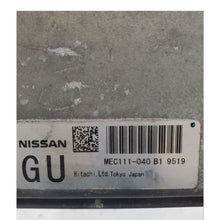 ✅2009 09 Nissan Rogue MEC111-040 B1 Computer Engine Control ECU ECM EBX Module