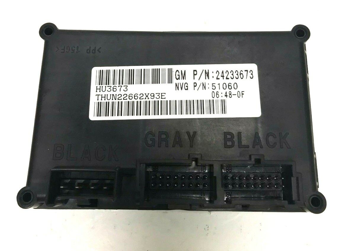 06-09 TrailBlazer Envoy Rainier, Transfer Case Computer Module TCCM 24233673#1