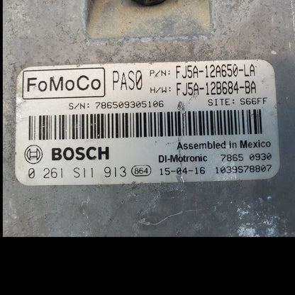 FJ5A-12A650-LA ecm ecu computer 2015-2016 Ford Escape