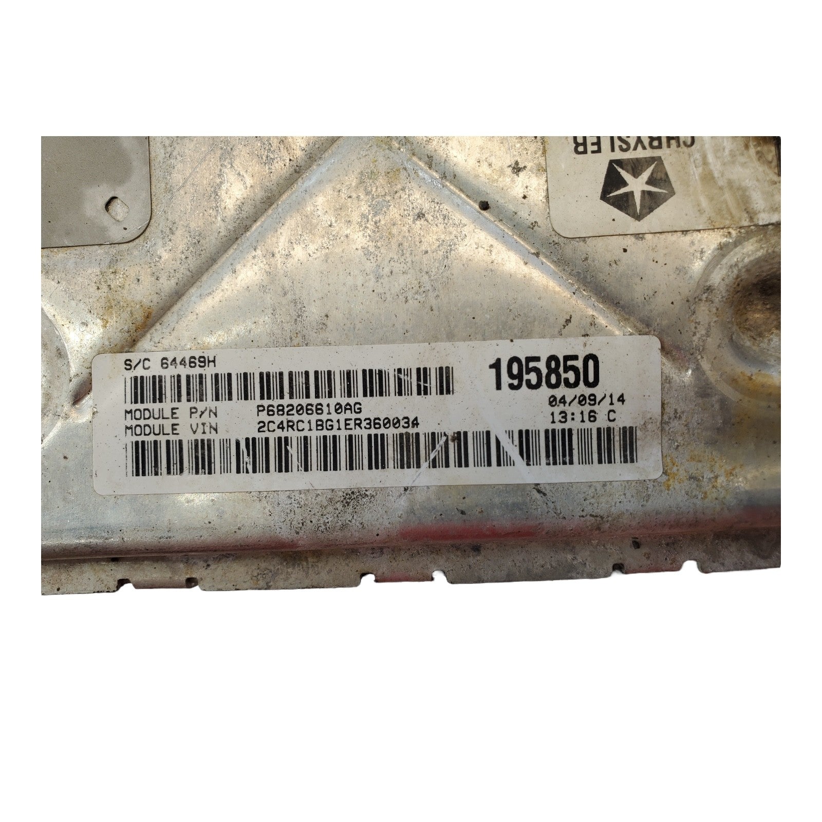 2014 Caravan Chrysler Town & Country 3.6L Engine Control Module ECU P68206610AG