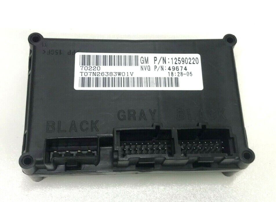 ✅ 02-05 TrailBlazer Envoy Rainier, Transfer Case Computer Module TCCM 12590220 