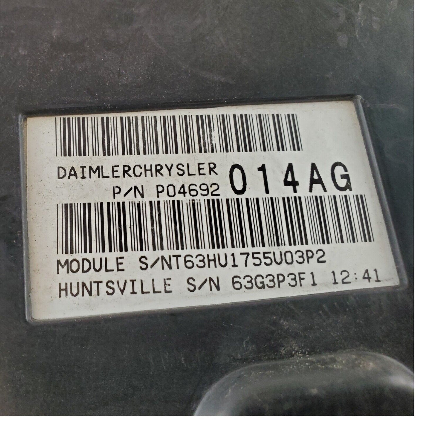 06 GRAND CHEROKEE COMMANDER COMPUTER MODULE P04692014/04892084AB