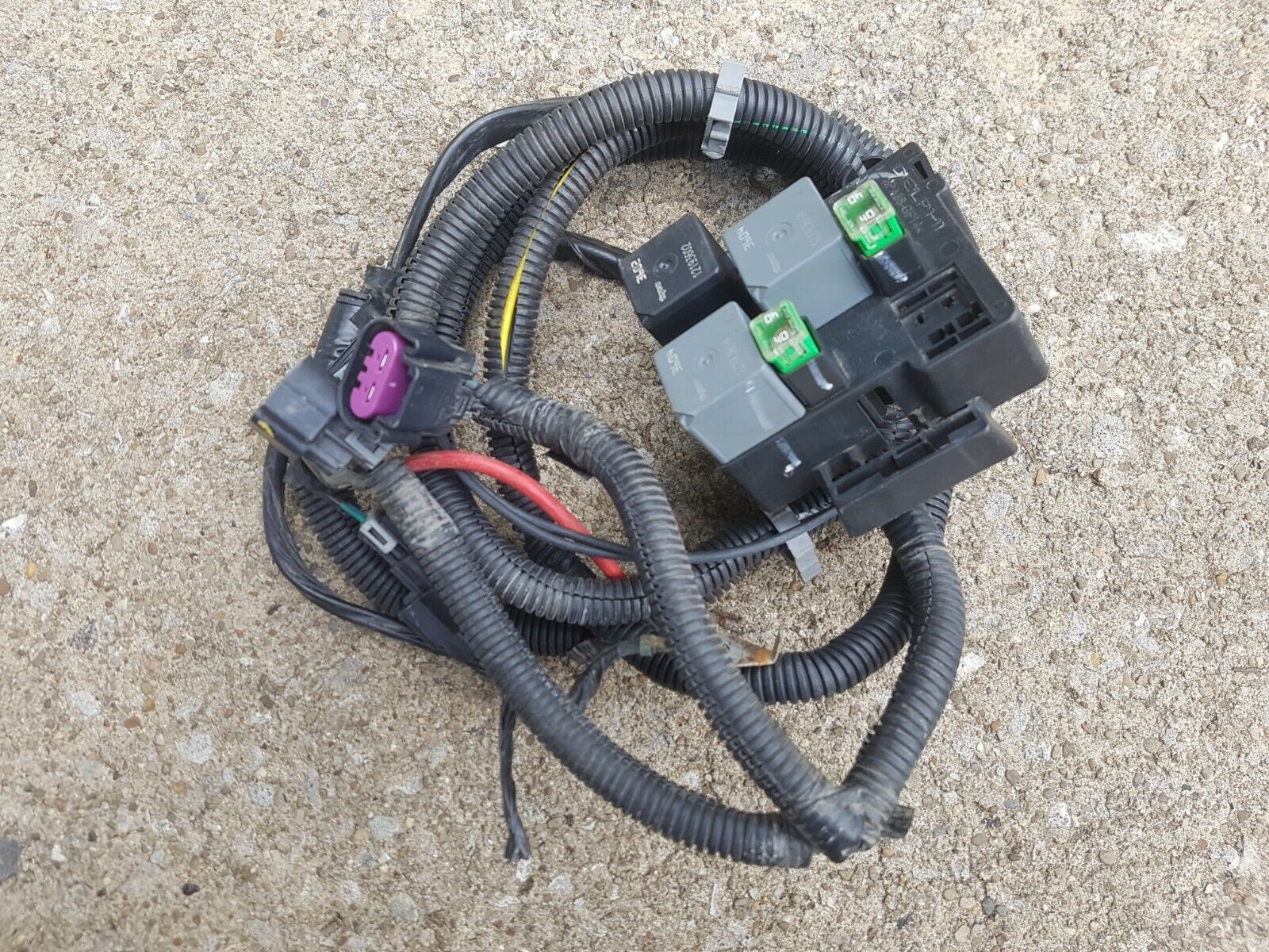 ✅ Chevy GMC truck dual electric fan relay harness OEM standalone 2000 - 2006 