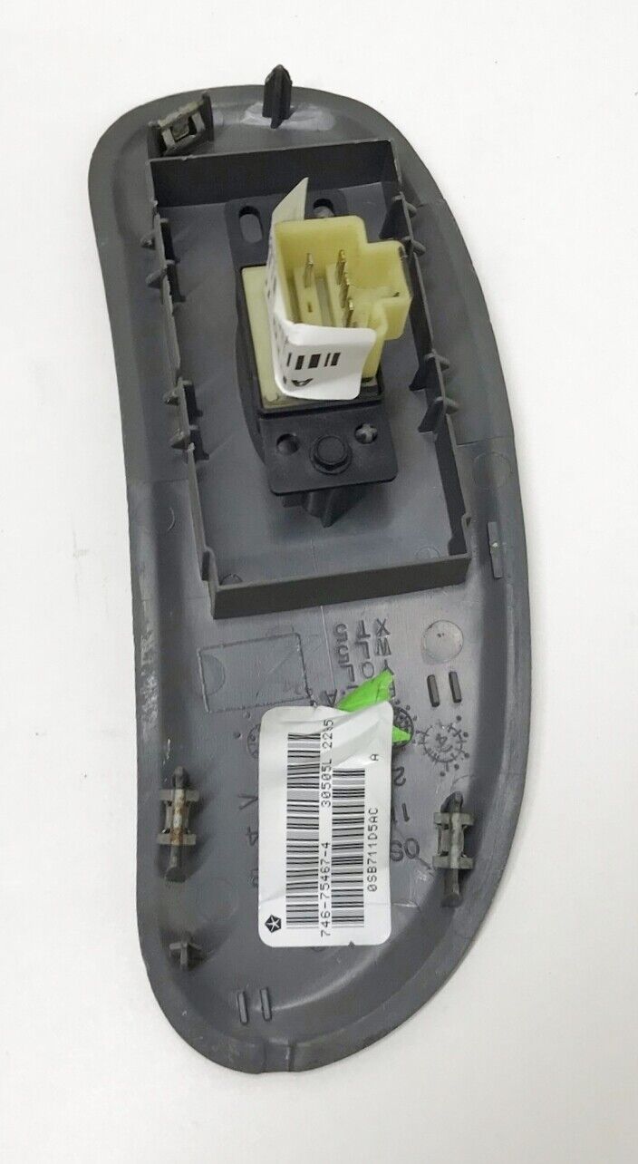 ✅ 01-07 Dodge Caravan Passenger Right Front Power Window Switch 0SB711D5AC Gray