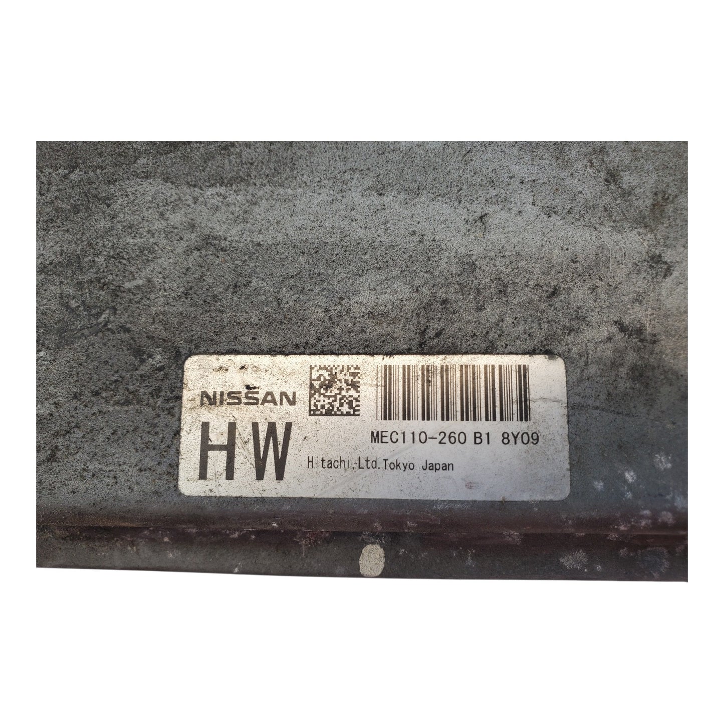 2009 Nissan Altima 2.5L Sdn Cpe Engine Control Module Unit ECM ECU MEC110-260 B1
