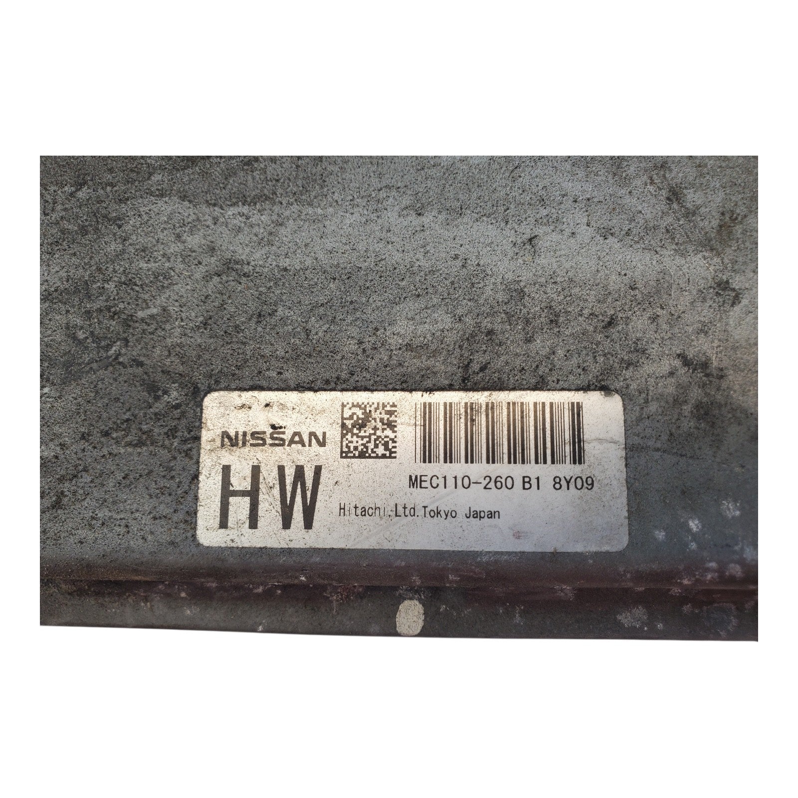 2009 Nissan Altima 2.5L Sdn Cpe Engine Control Module Unit ECM ECU MEC110-260 B1