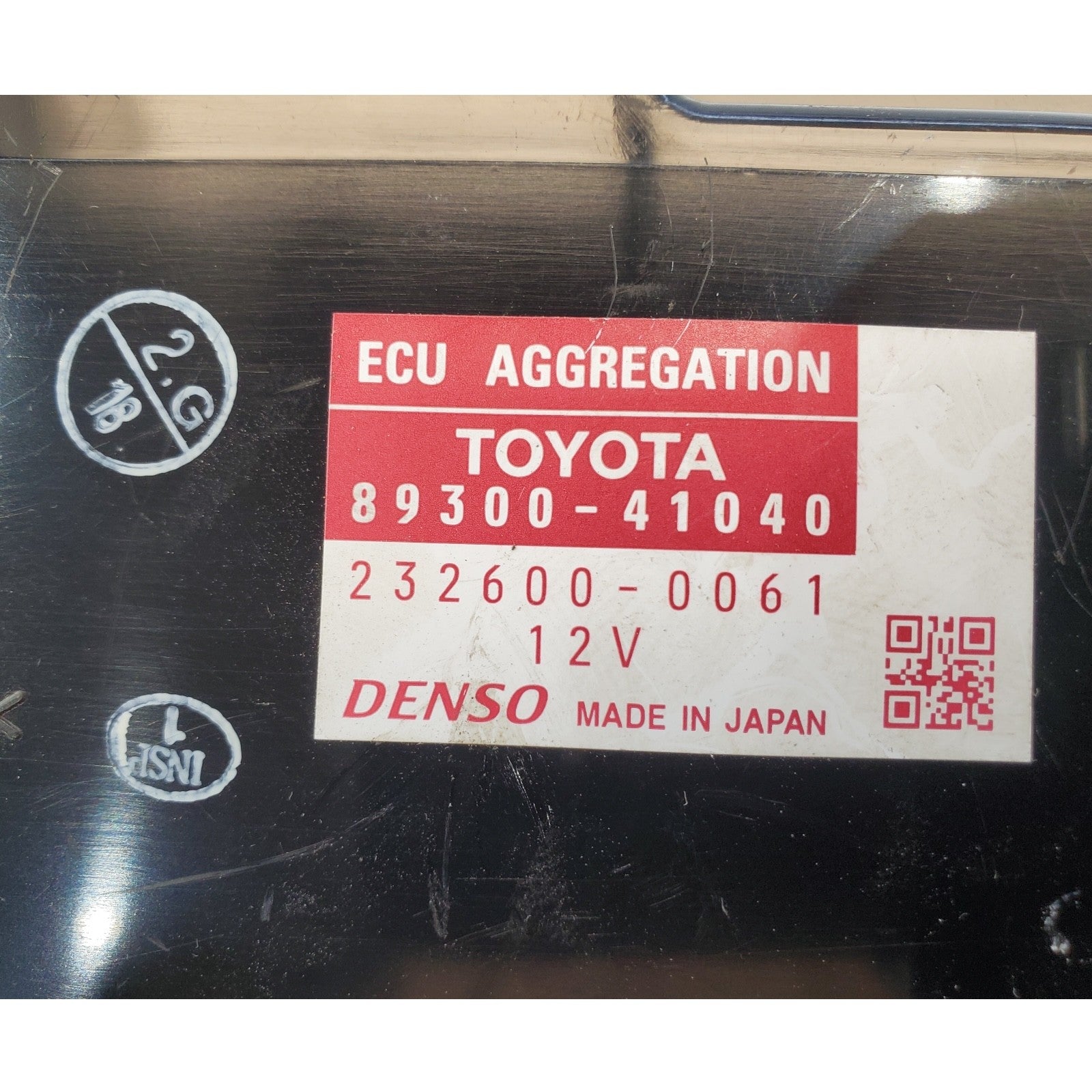 2005-2010 TOYOTA AVALON AGGREGATION CONTROL MODULE OEM 89300-41040