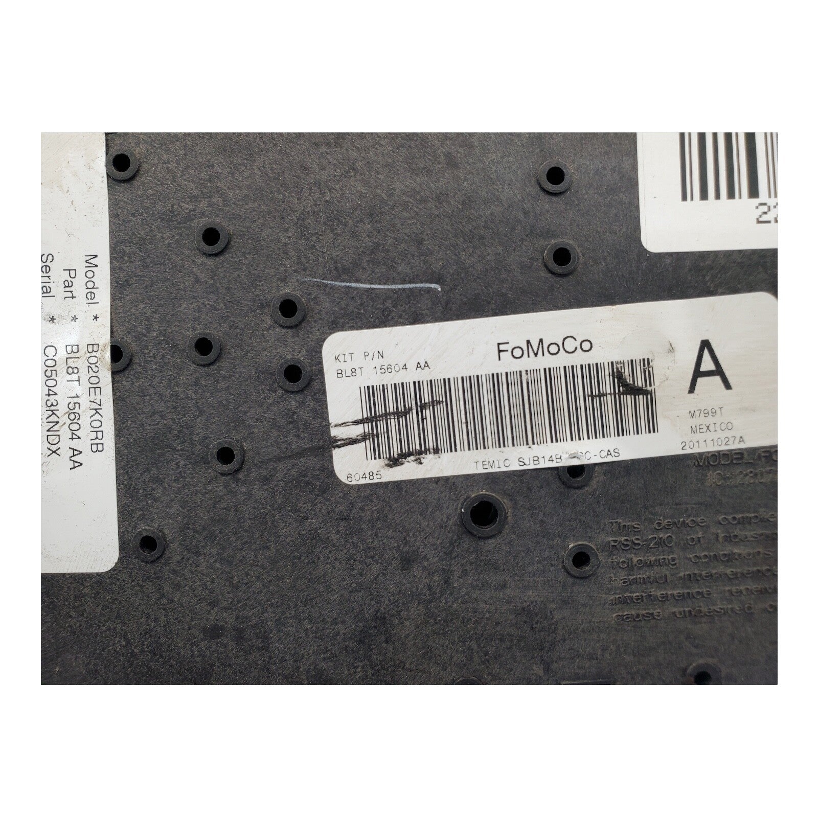 ✅2009-2009 Ford Escape Fusebox Fuse Box Relay Module Bl8t 15604 Aa