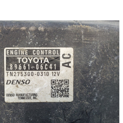 Engine ECM Module Engine Control Fits 07 CAMRY 89661-06C41 8966106C41