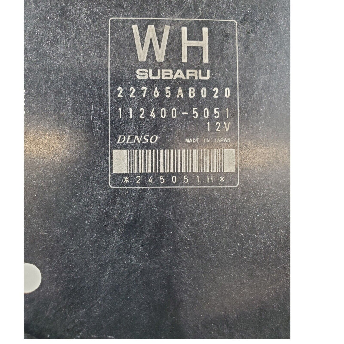2011 Subaru Impreza Computer Brain Engine Control ECU ECM EBX Module 22765AB020