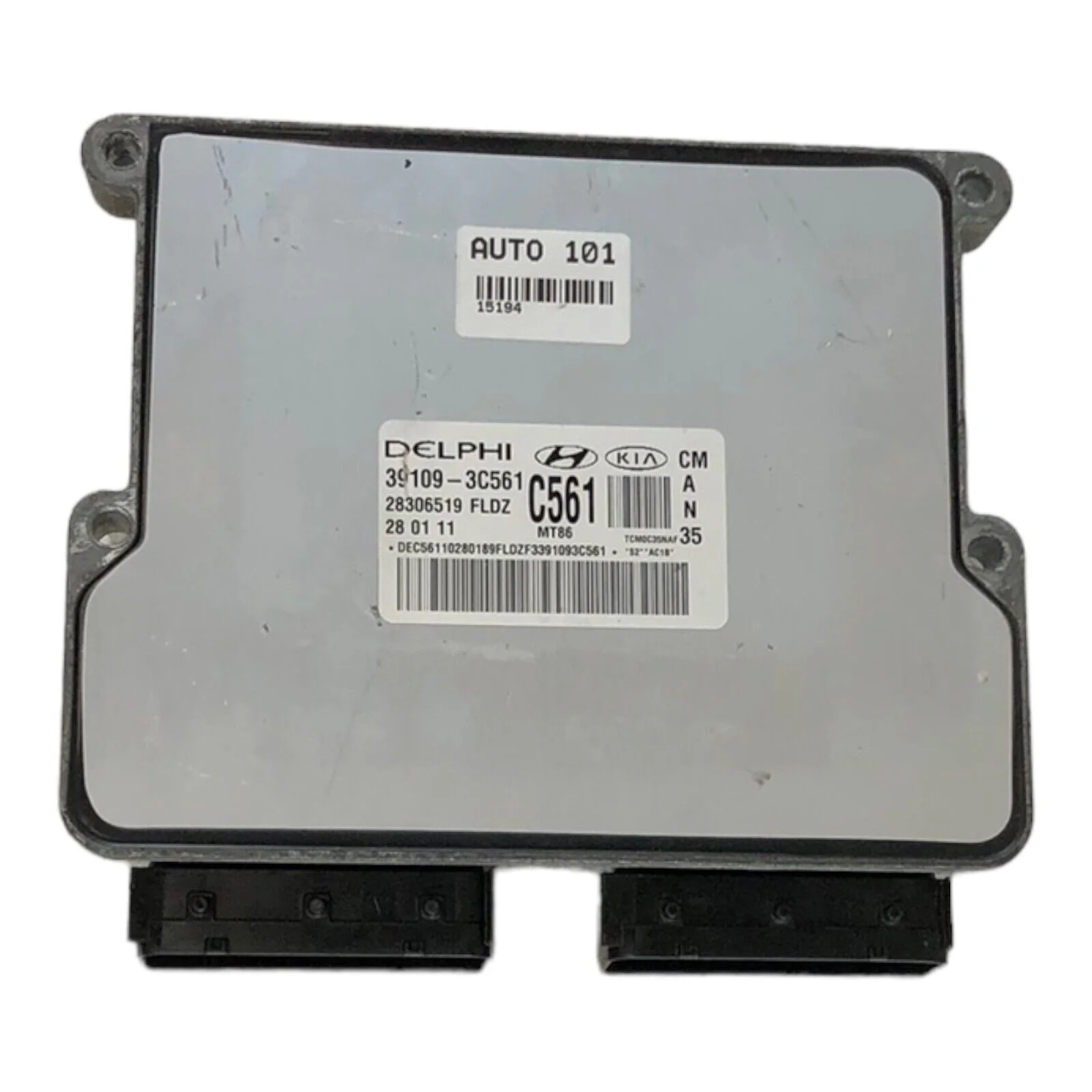 11 Hyundai Santa Fe 3.6L Engine Computer Control Module ECM PN 39109-3C561