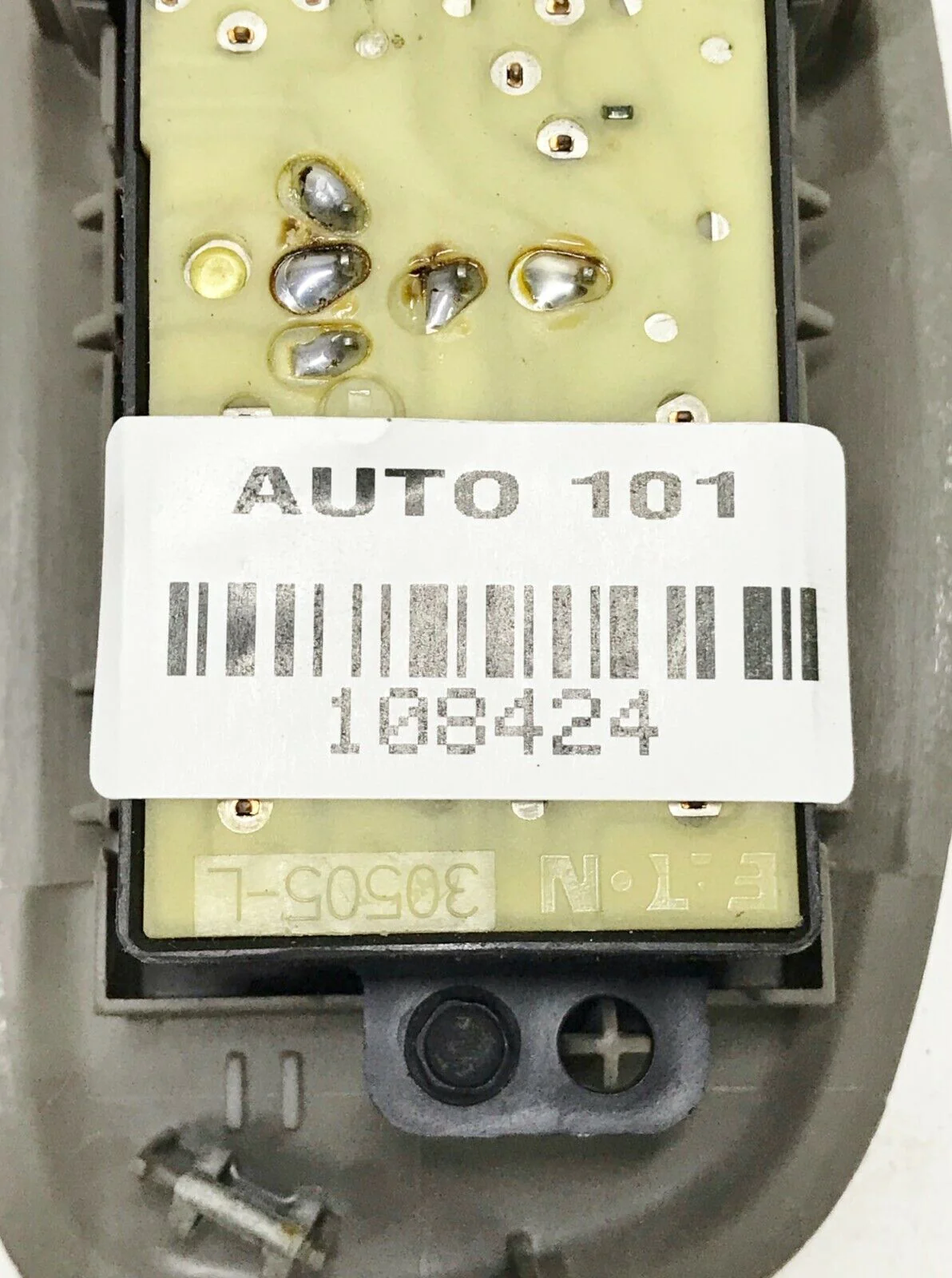 01 02 03 CARAVAN "BEZEL TRIM DRIVERS SIDE LEFT MASTER WINDOW SWITCH OEM 