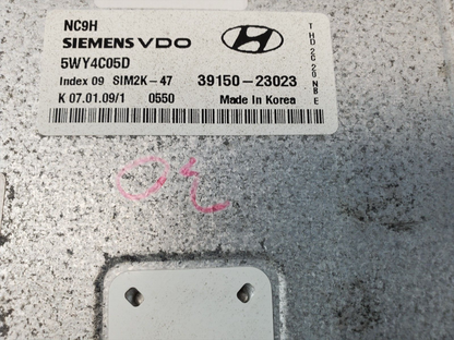 07-10 Hyundai Elantra 39150-23023 Computer Brain Engine Control ECU ECM Module