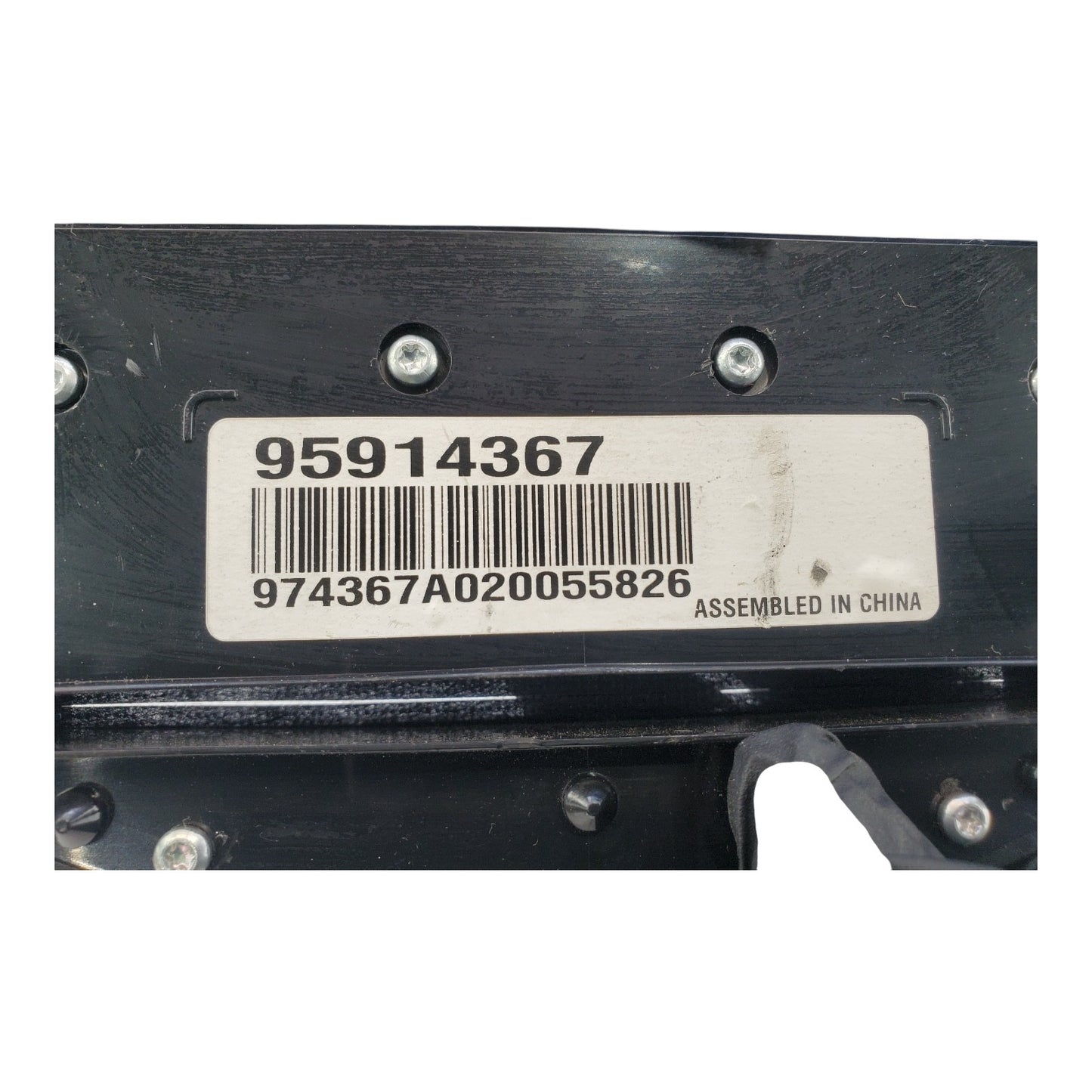 11-16 Chevy Cruze Radio CD Player Face Plate Control Panel Buttons Dial 95914367