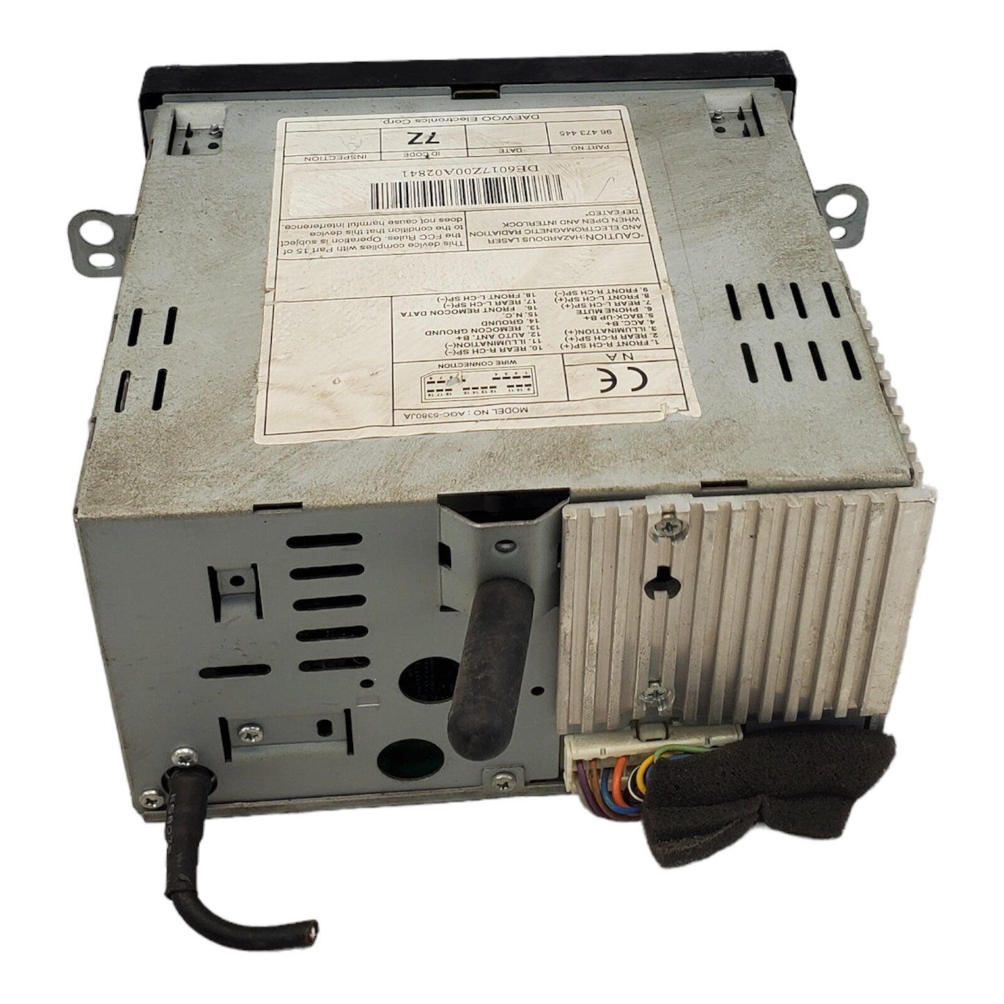 05-08 Suzuki Forenza AM FM MP3 CD Radio Receiver OEM AGC-5380JA