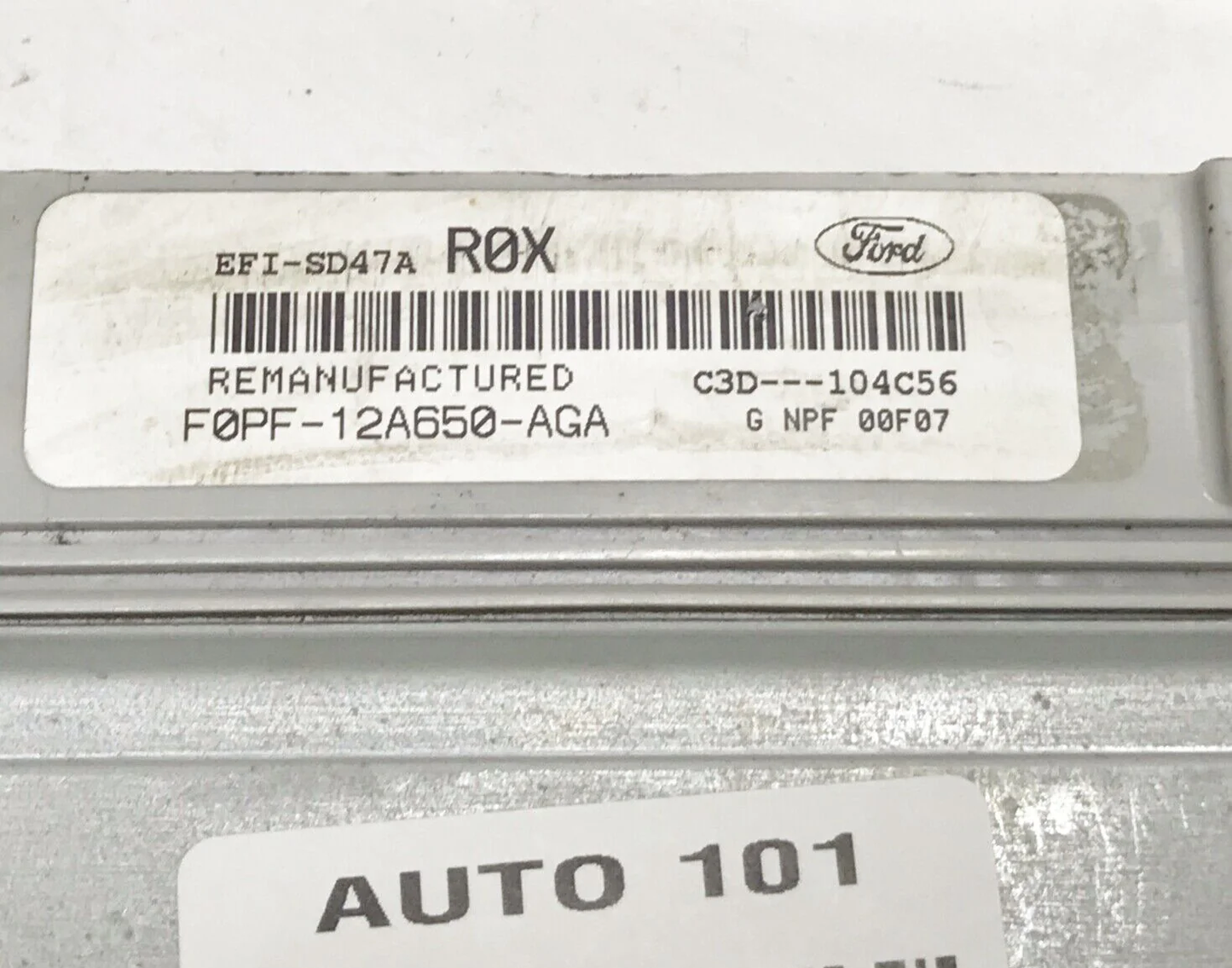 90 Ford F350 Engine Control Module ECM Computer F0PF-12A650-AGA