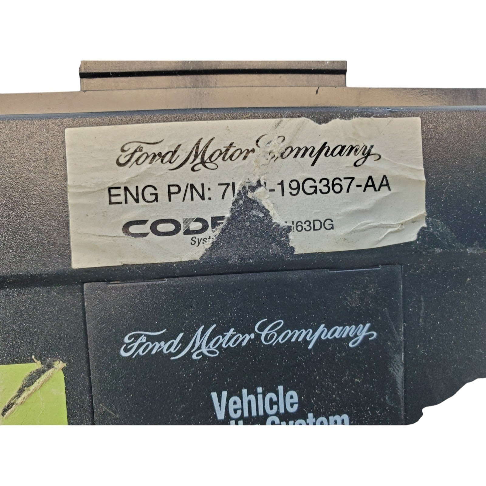 2010 FORD EXPEDITION THEFT LOCKING REMOTE START MODULE 7L2J-19G367-AA