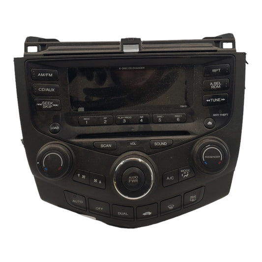✅Audio Equipment Radio Am-fm-cd-cassette Fits 03-05 PILOT 433930 39100-S9V-A22