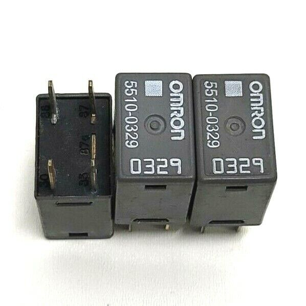 ✅ (Lot of 3) GM OMRON 4 PIN RELAY OEM 5510-0329