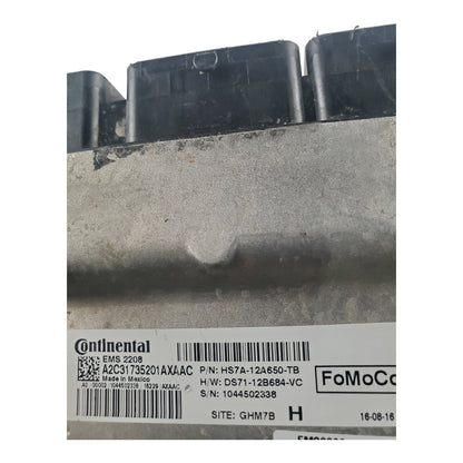 ✅ 2017-2019 Ford Fusion Engine Control Module ECM Computer HS7A-12A650-TB