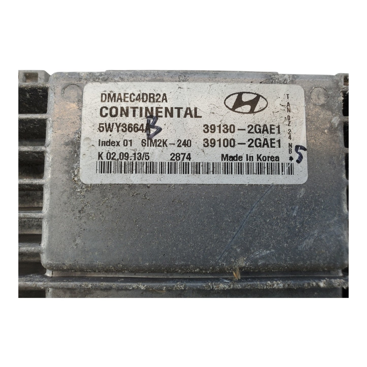 2013-2016 Hyundai Santa Fe Engine Control Module Unit ECM ECU 39130-2GAE1 OEM