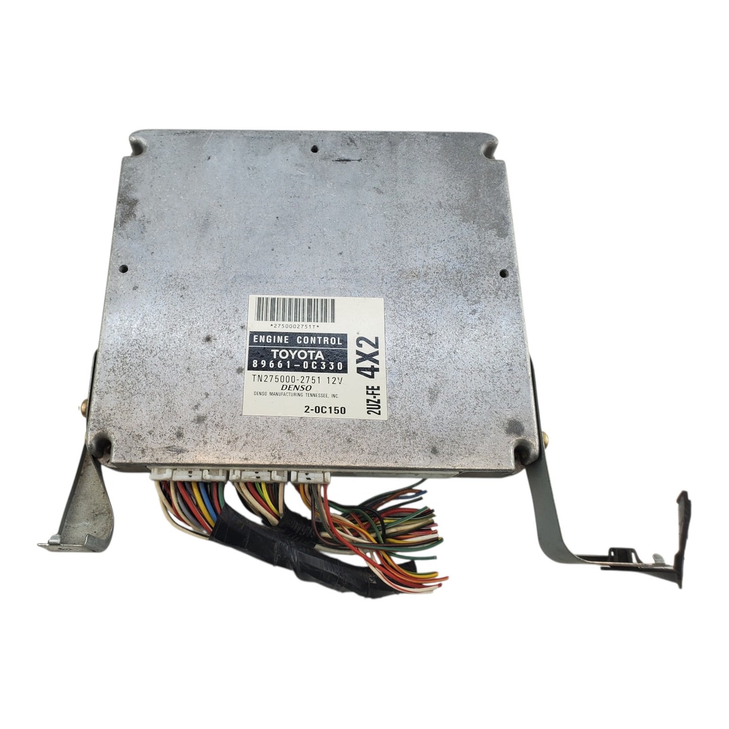 01-02 TOYOTA TUNDRA 8CYL 4X2 CALIF ECU ECM COMPUTER 89661-0C330