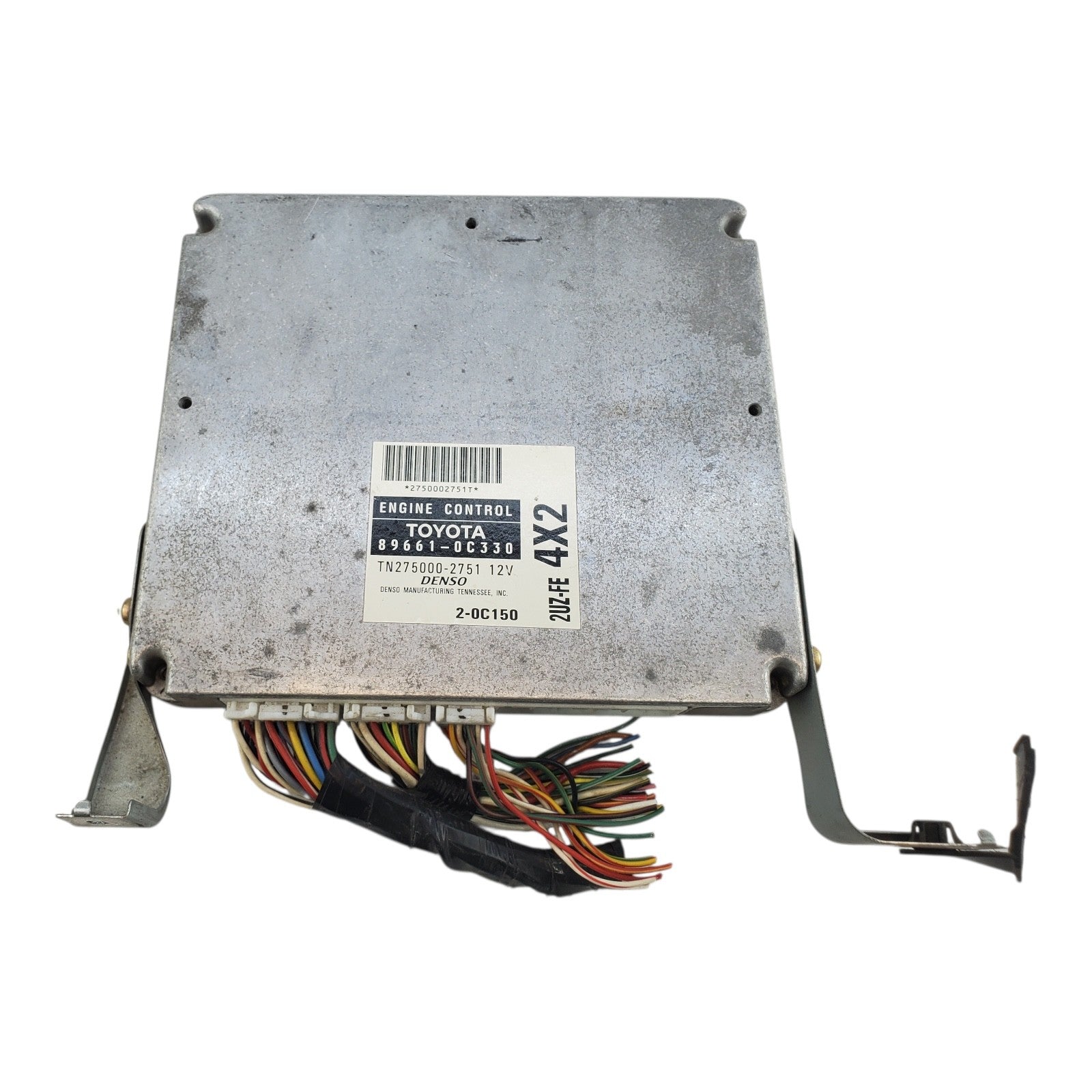 01-02 TOYOTA TUNDRA 8CYL 4X2 CALIF ECU ECM COMPUTER 89661-0C330