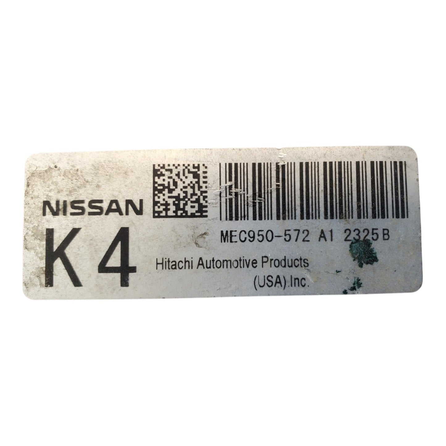 2012 Nissan Sentra 2.0L A/T ECU ECM Engine Control Module K4 MEC950-572 A1