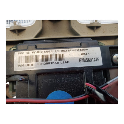 SATURN AURA 07 08 09 GARAGE DOOR OPENER MODULE SWITCH