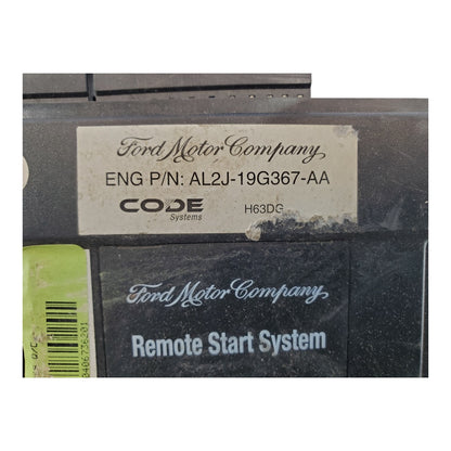 FORD FOCUS REMOTE START SYSTEM AL2J-19G367-AA AL2J19G367AA oem FREE SHIP !!!!