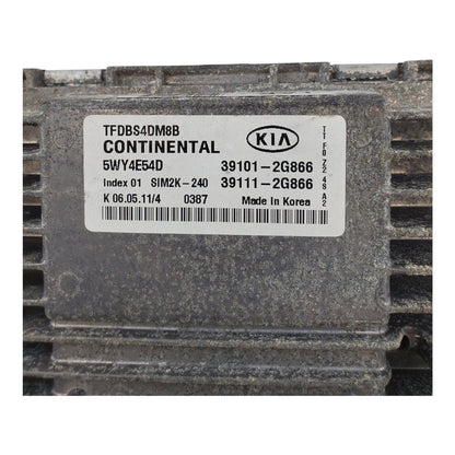 11-13 Kia Optima Engine Control Module ECM Computer 39101-2G866