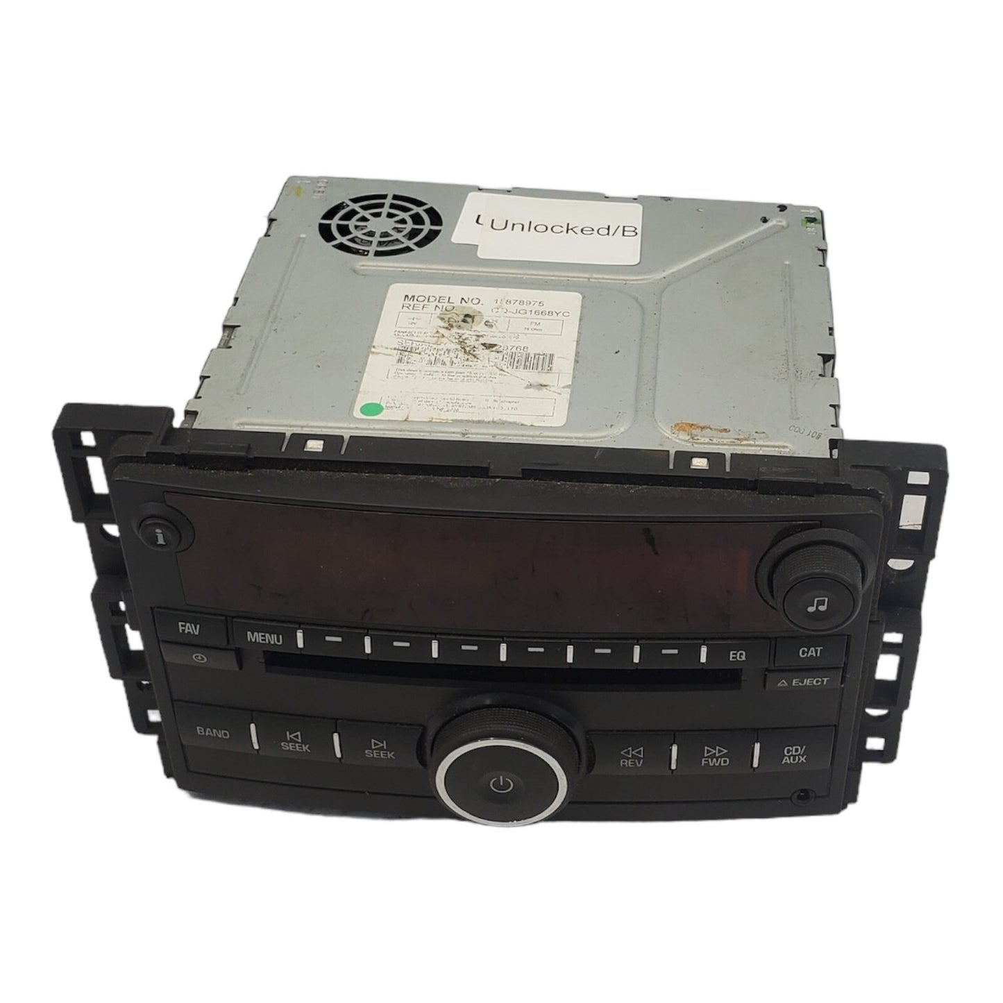 ✅05-07 Saturn Ion Factory AM/FM Radio with CD Model No. 15878975 OEM UNLOCKED