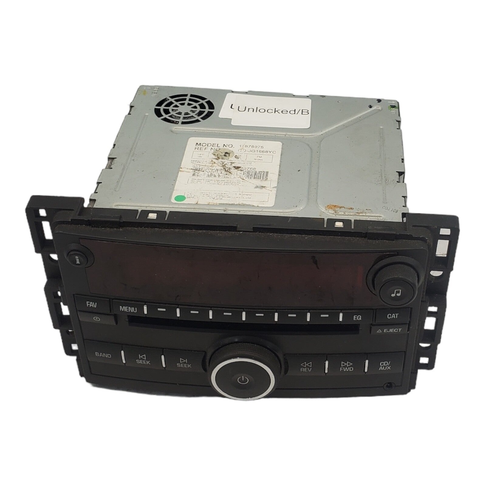 ✅05-07 Saturn Ion Factory AM/FM Radio with CD Model No. 15878975 OEM UNLOCKED