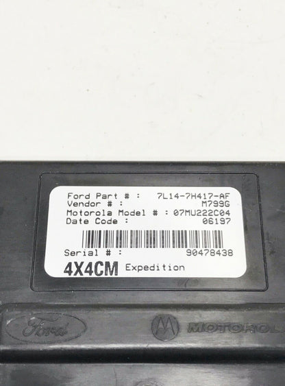 ✅ 07 FORD EXPEDITION Transfer Case Control Module TCCM 7L14-7H417-AF