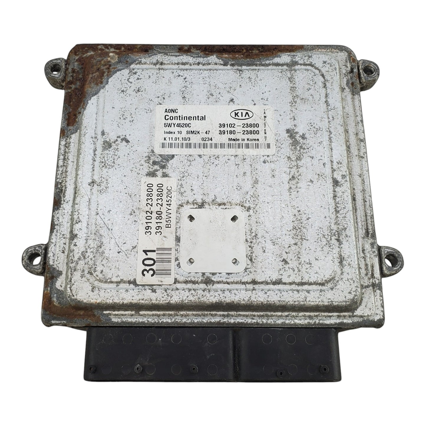 2010-2011 Kia Soul 2.0L Engine Computer Control Module Unit ECU 39102-23800 OEM